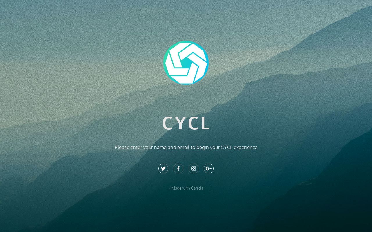Carrd profile picture for @cycle